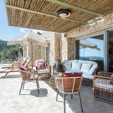 Summerwine Luxury Villa Sea View Private Pool Spartylas Exterior photo