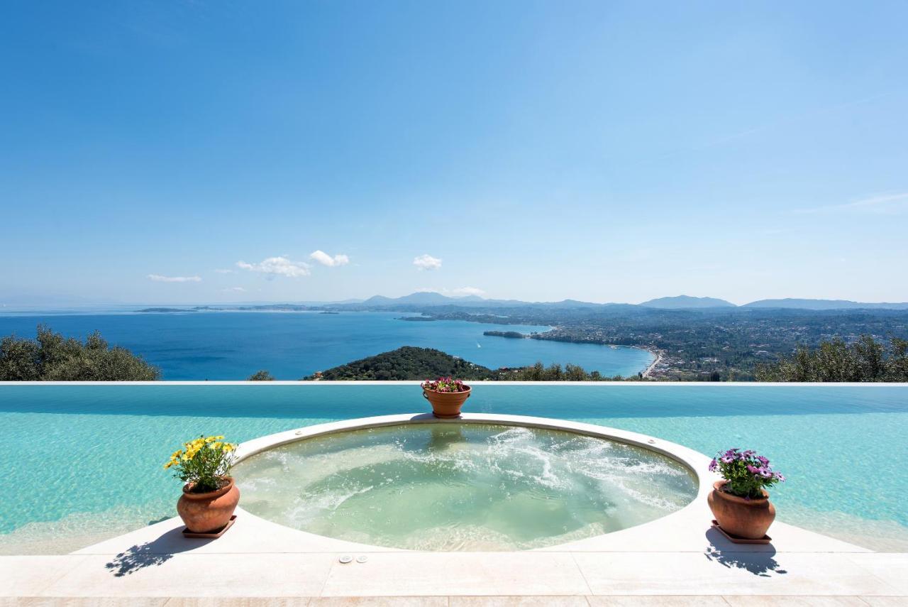 Summerwine Luxury Villa Sea View Private Pool Spartylas Exterior photo