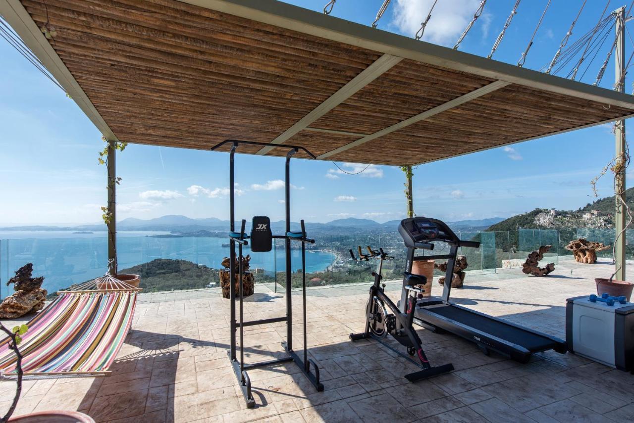 Summerwine Luxury Villa Sea View Private Pool Spartylas Exterior photo